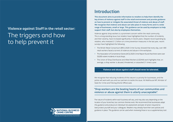 Reducing Violence against Staff guide launched