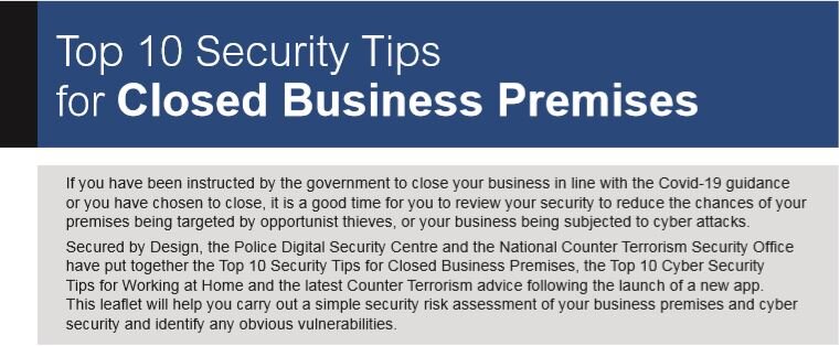 Security Advice Leaflet