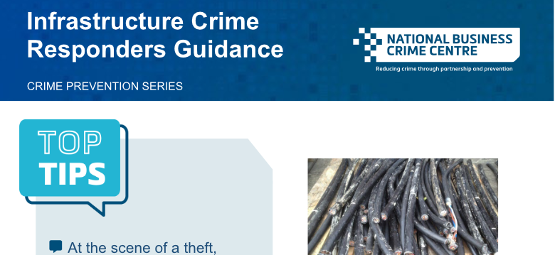 Infrastructure Crime Responders Guide