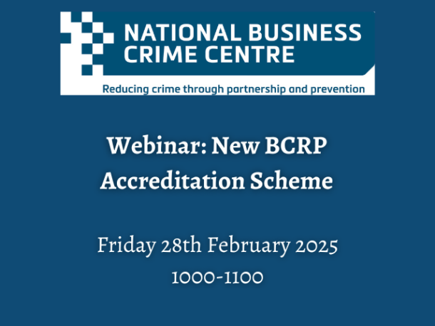 Read more about: Webinar: New BCRP Accreditation Scheme