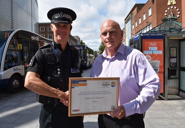 Read more about: Exeter Businesses Against Crime is accredited